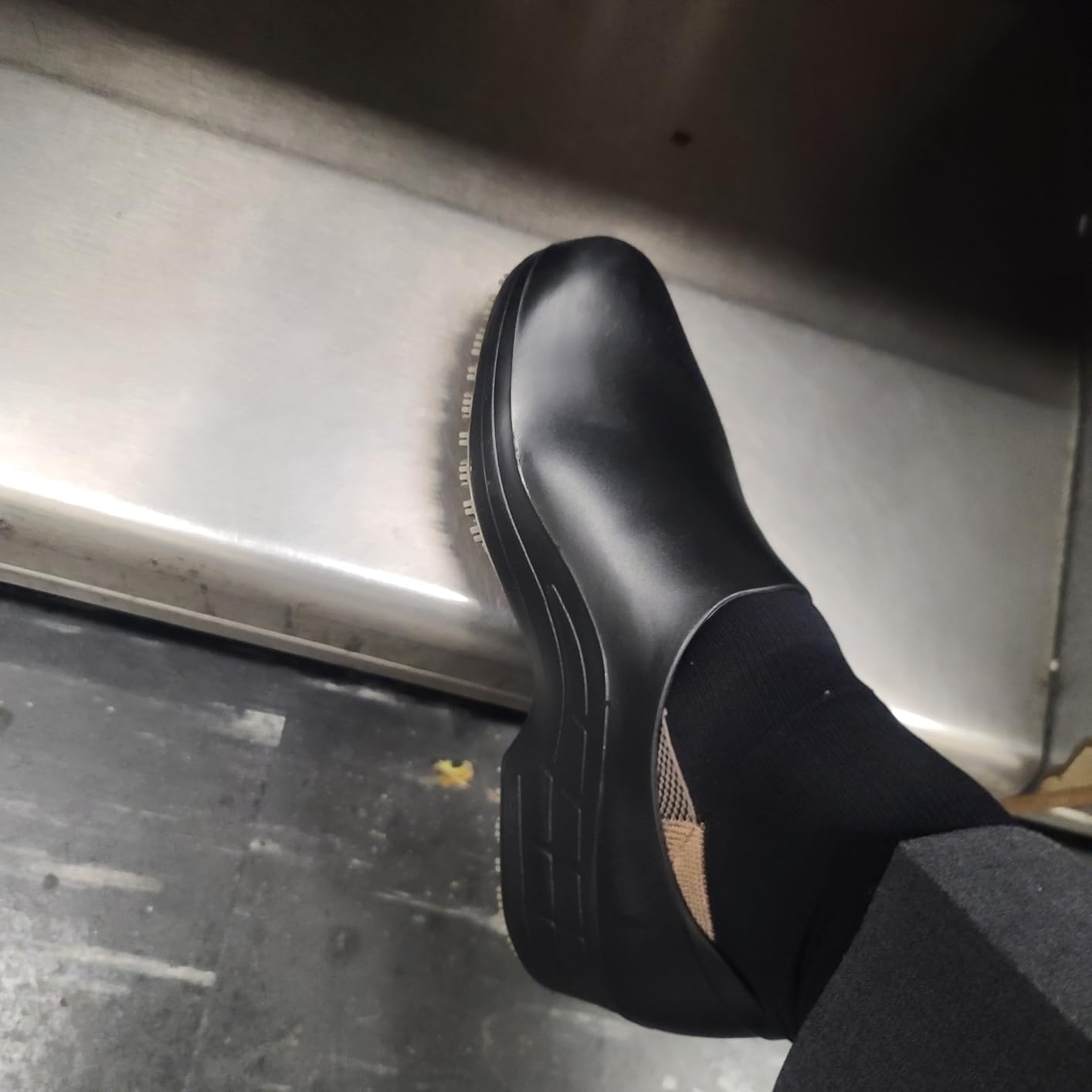 Sticky Nursing Shoes Women - Chefs - Kitchen - Nurses - Clogs for Work - Waterproof Non Slip customer photo 2
