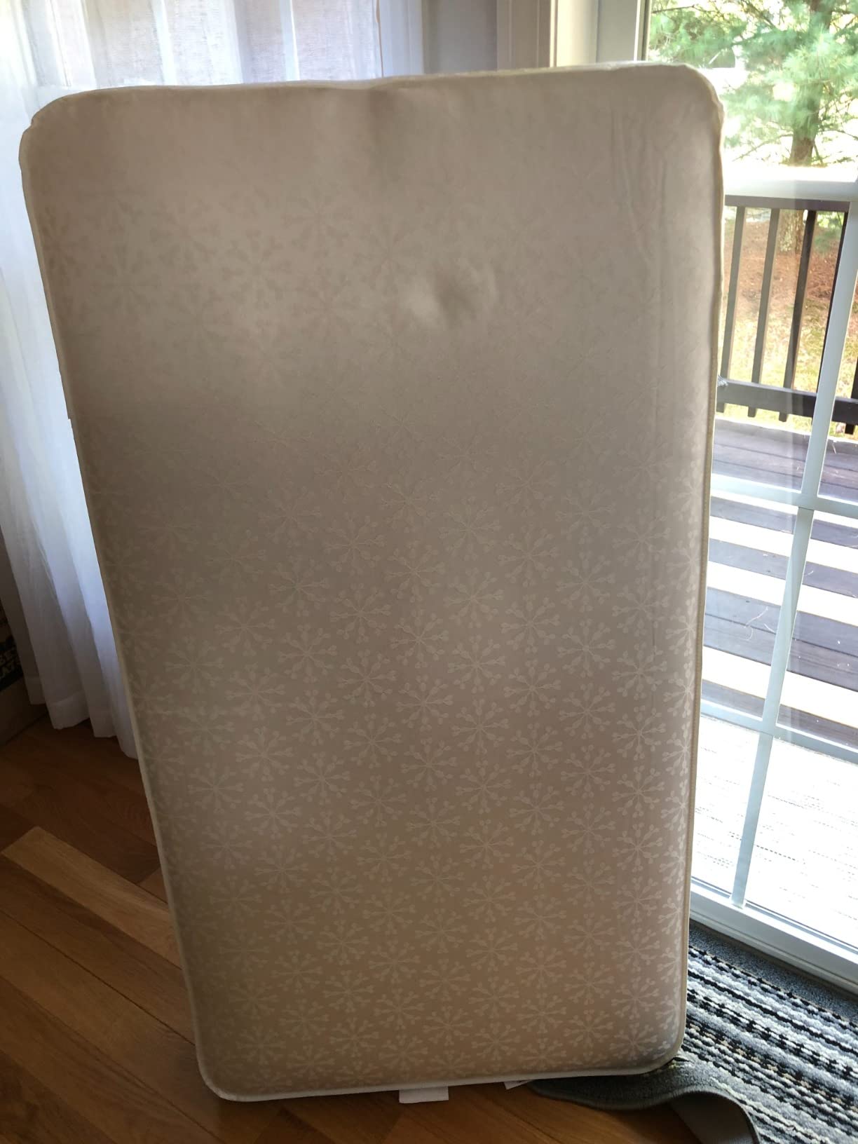 Sealy Baby Flex Cool 2 Stage Crib Mattress and Toddler Bed Mattress, Breathable Hybrid Coil Design, Waterproof Cotton Surface, GREENGUARD Gold Certified, Standard 52x28 Size customer photo 1