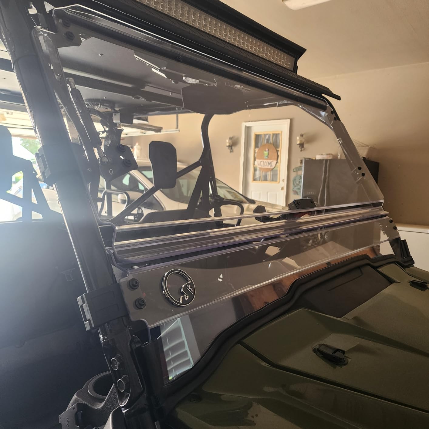 SuperATV Flip Windshield for Honda Pioneer 1000 / 1000-5 customer photo 2