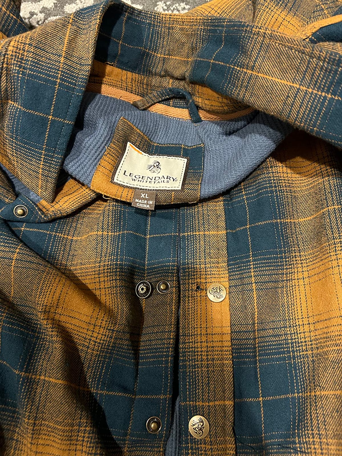 Legendary Whitetails Mens Thermal Lined Shirt Jacket Insulated Shacket customer photo 1