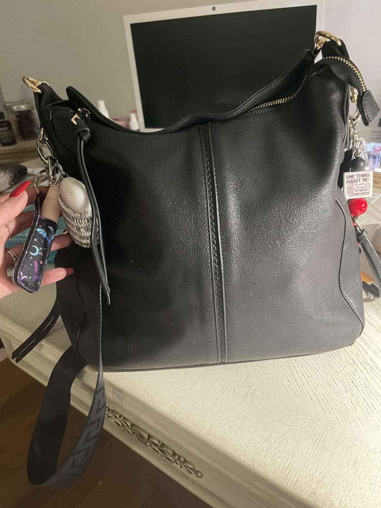Realer Hobo Crossbody Bag for Women, Designer Shoulder Purse Handbags customer photo 1