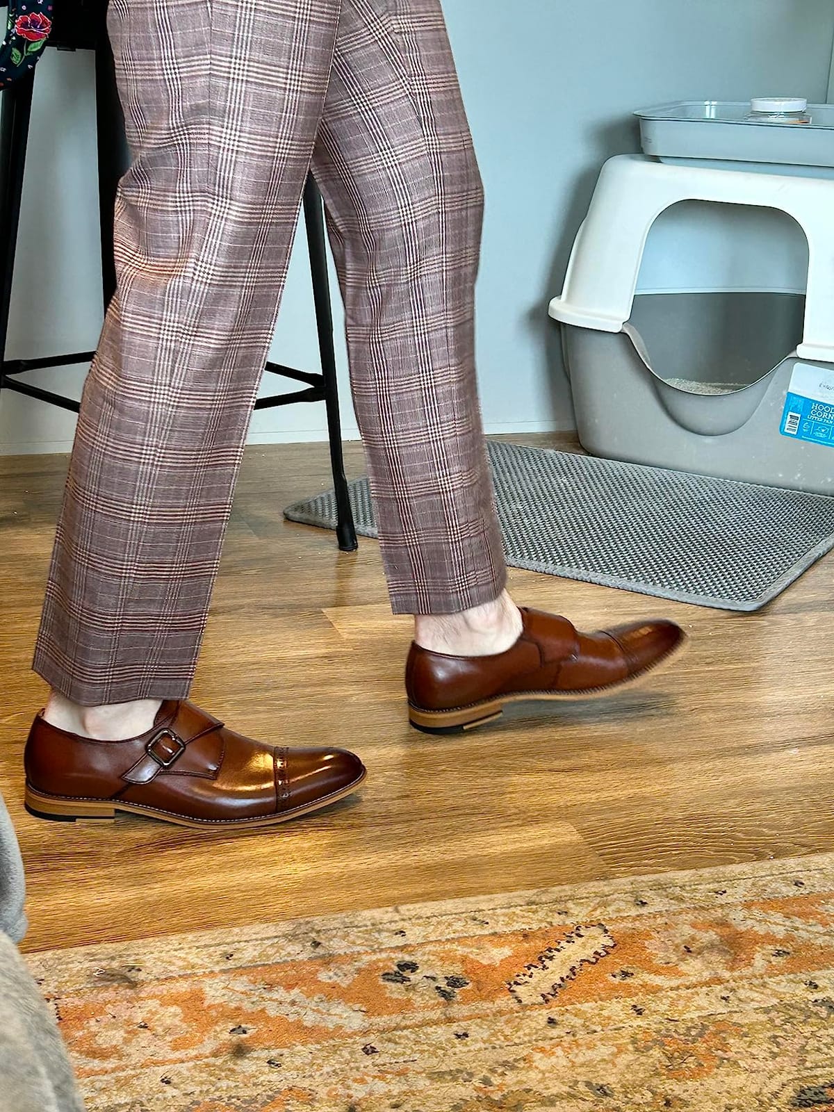 Stacy Adams Desmond Cap-Toe Monk-Strap Loafer customer photo 1