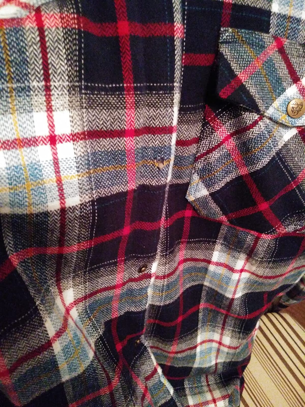 Legendary Whitetails Mens Hooded Plaid Flannel Berber Lined Shirt Jacket customer photo 1