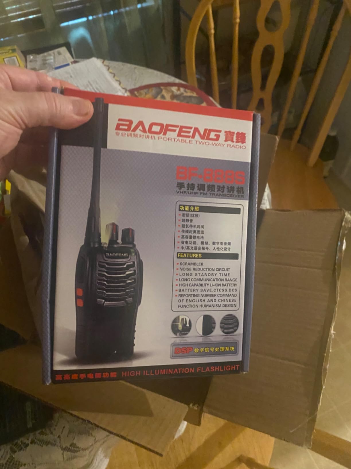 Baofeng Walkie Talkies BF-888s Rechargeable Two-Way Radios for Adults Long Range Handheld Communicator Professional UHF Interphone 2 Pack Walky Talky Set with Earpiece,Li-ion Battery and Charger customer photo 2