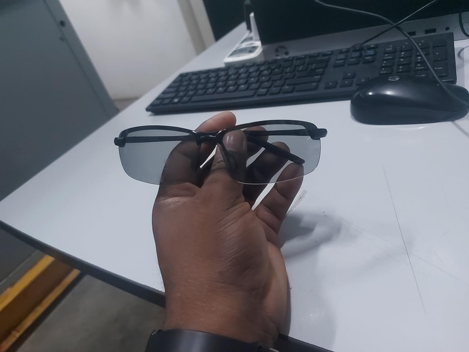 YIMI Polarized Photochromic Driving z87 Sunglasses For Men Women Day and Night safety glasses customer photo 1