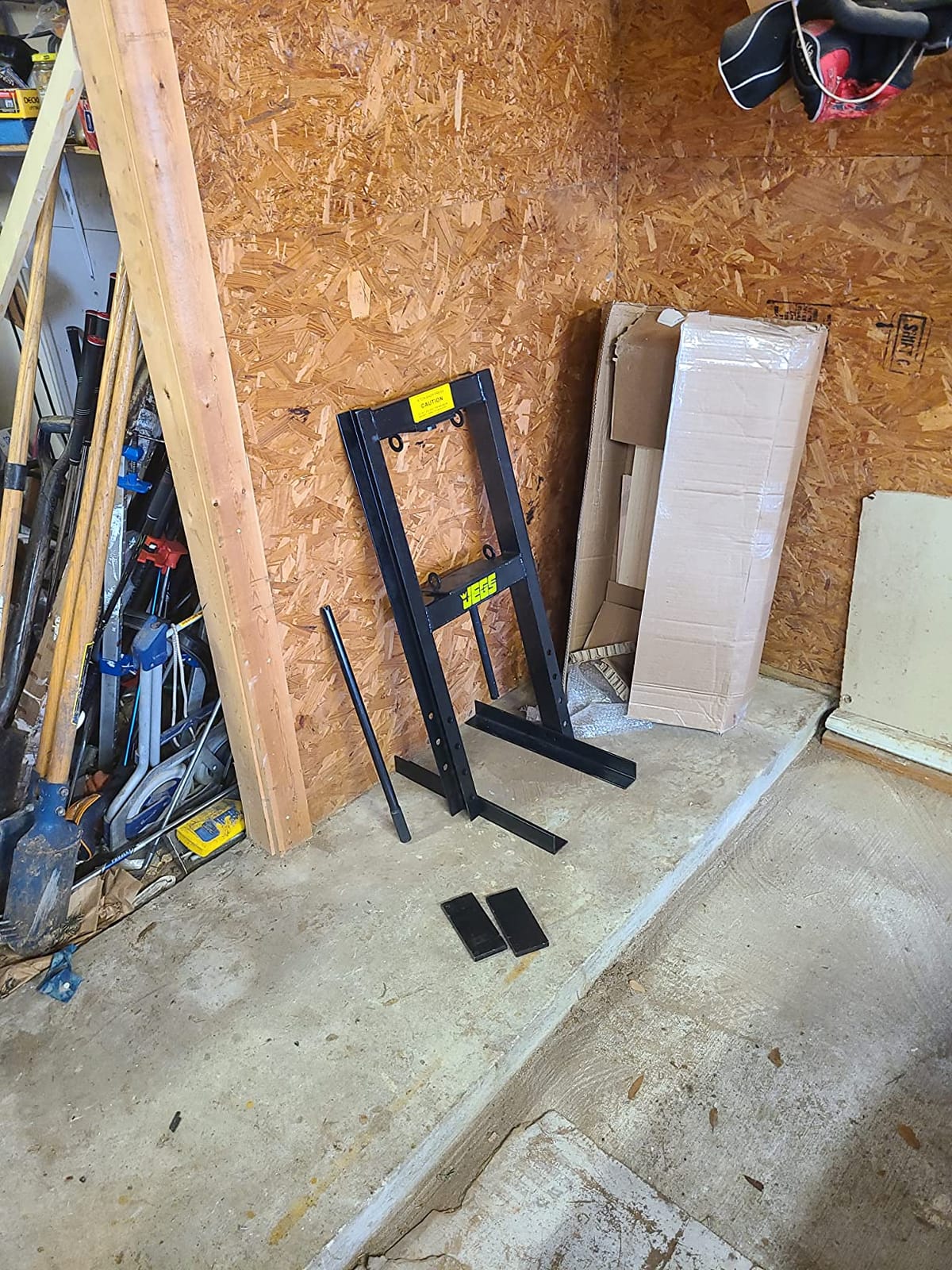 Hydraulic Shop Press [6-Ton] customer photo 1