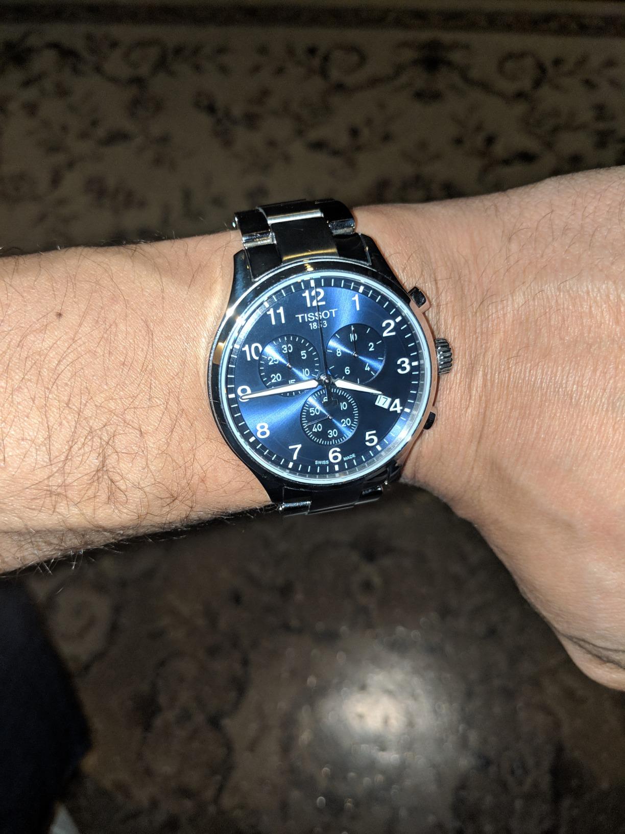 Tissot Men's Chrono XL Stainless Steel Casual Watch customer photo 2