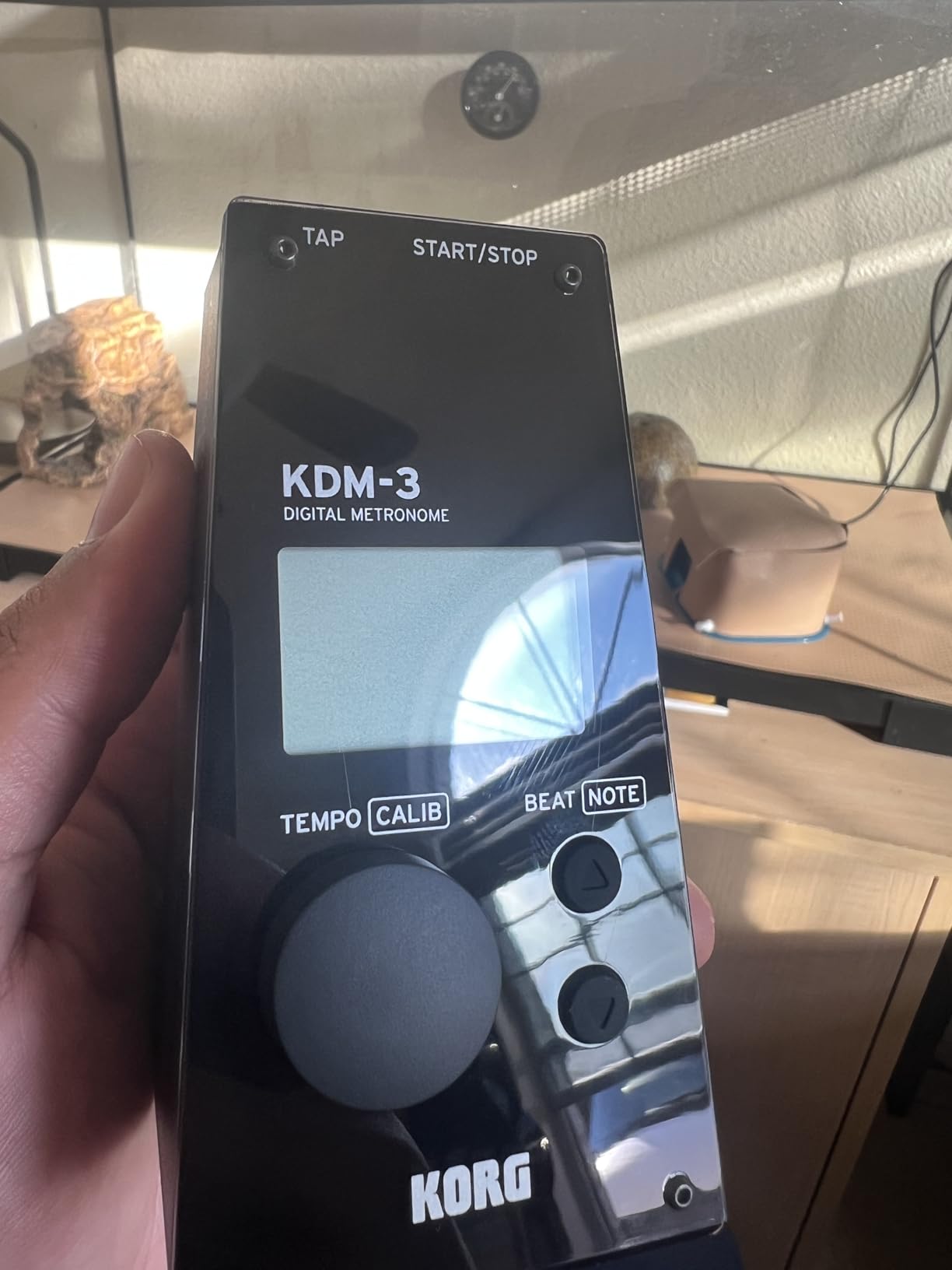 Korg KDM-3 Digital Metronome w/ Memory Backup - Black customer photo 2