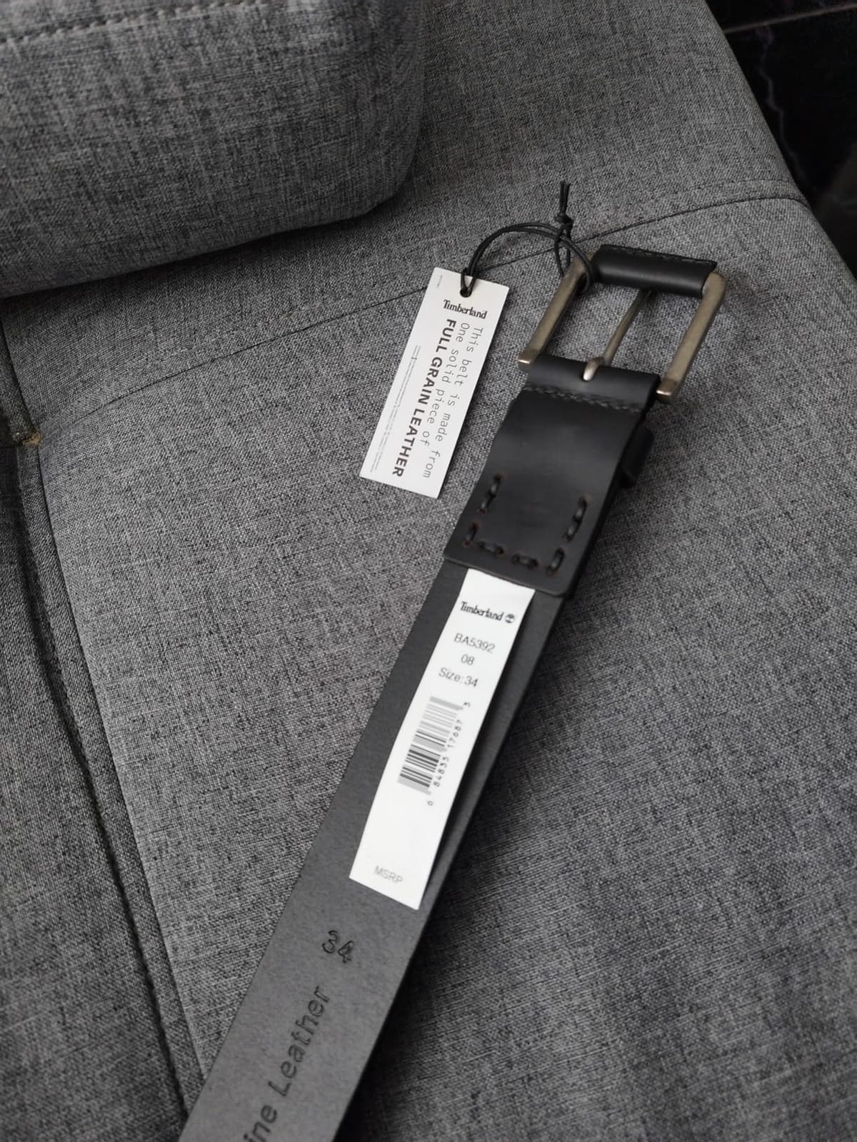 Timberland Men's Casual Classic Everyday Leather Belt customer photo 1
