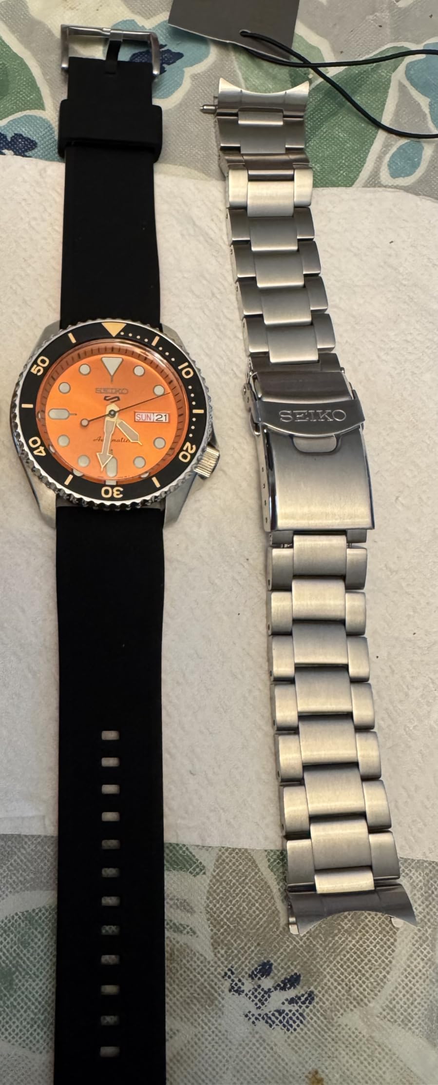 BARTON Elite Silicone Watch Bands - Quick Release - Choose Strap Color & Buckle Color (Stainless Steel, Black PVD or Gunmetal Grey) - 18mm, 20mm, 22mm & 24mm Watch Straps customer photo 2