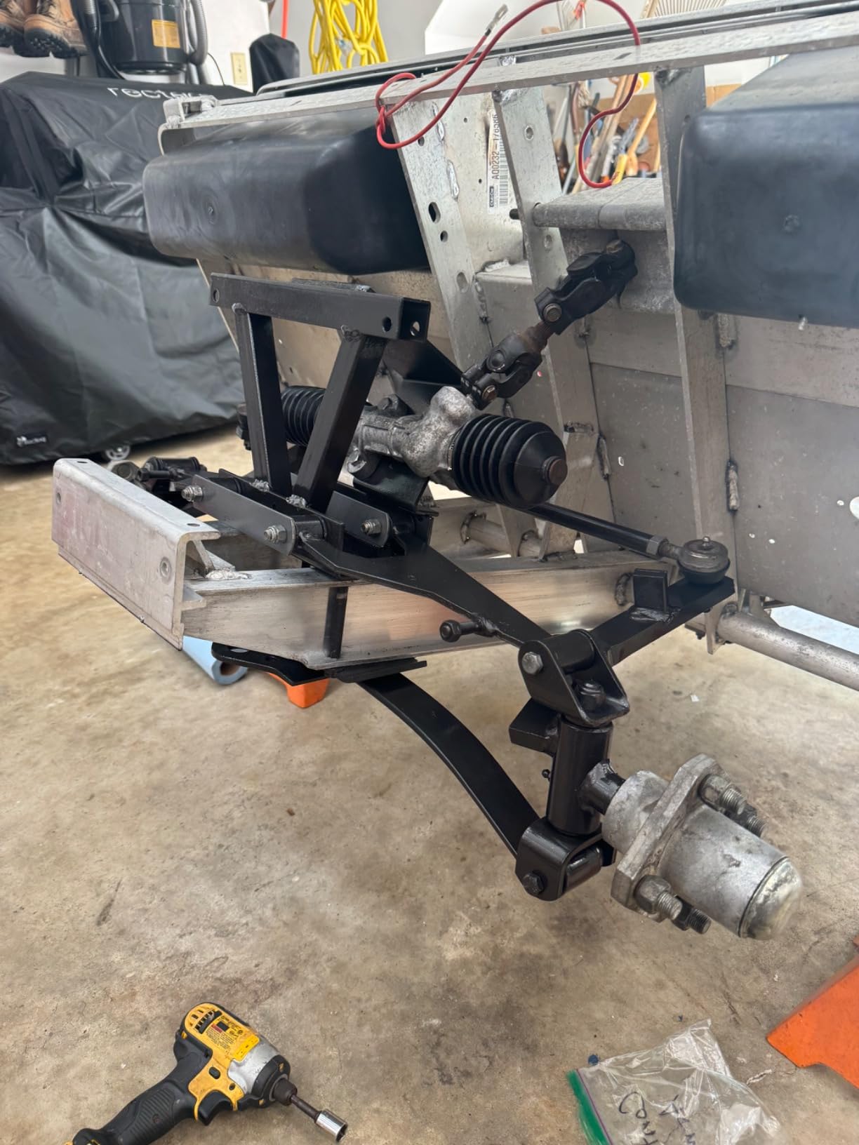 Panglong DS Golf Cart Steering Rack Pinion Dust Boot, Club Car Steering Bellow Dust Boot with Stainless Steel Cable Tie, Suitable for 1997-up Club Car DS Golf Cart, OEM# 1013035 101880001 customer photo 2