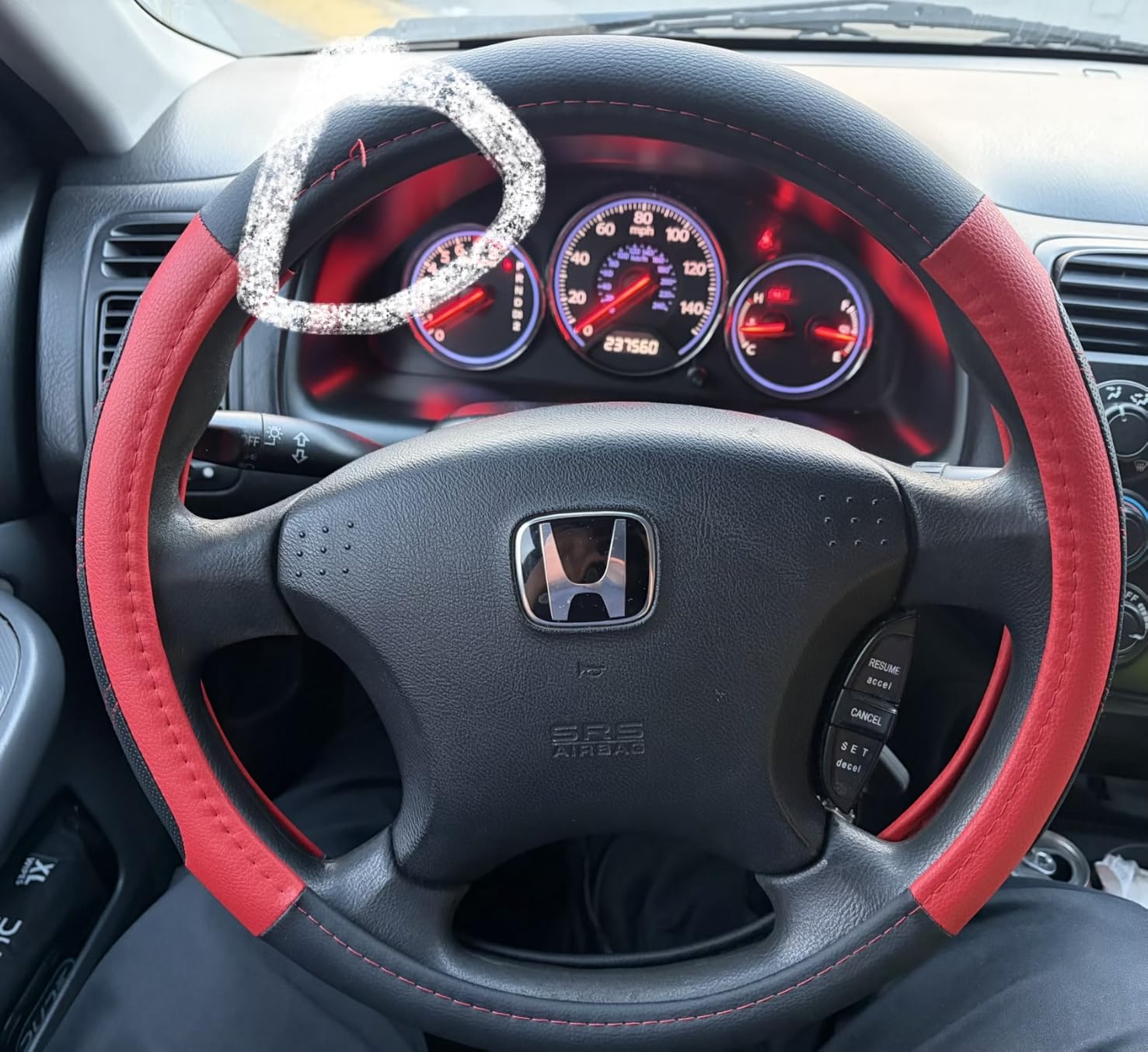 Elantrip Steering Wheel Cover for 14.5