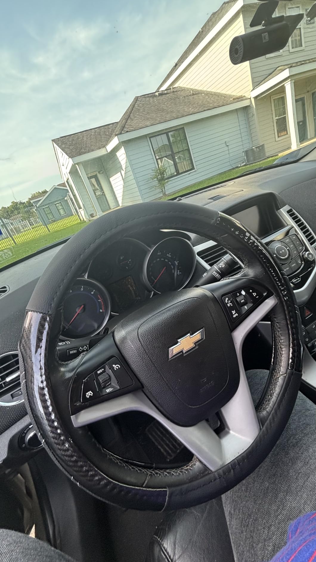 Elantrip Steering Wheel Cover for 14.5