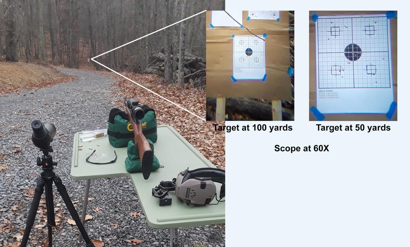 Gosky 20-60x60 HD Spotting Scope with Tripod, Carrying Bag and Scope Phone Adapter - BAK4 45 Degree Angled Spotter Scope Bird Watching Wildlife Scenery customer photo 1