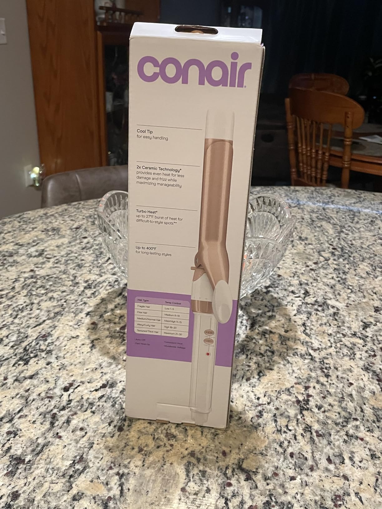 Conair Curling Iron, Double Ceramic, 1
