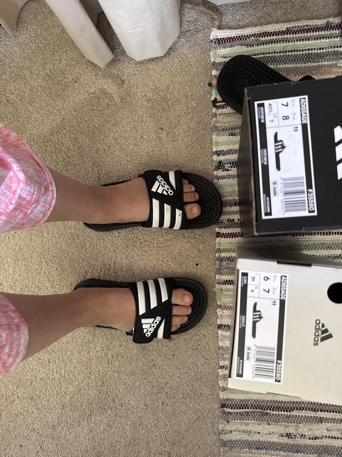 adidas Men's Adissage Slide Sandals customer photo 1