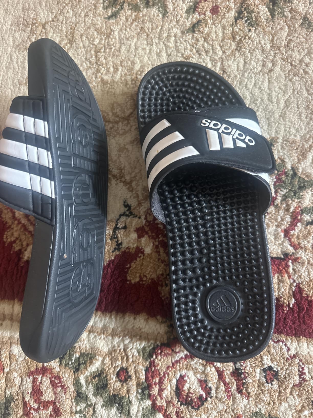 adidas Men's Adissage Slide Sandals customer photo 2