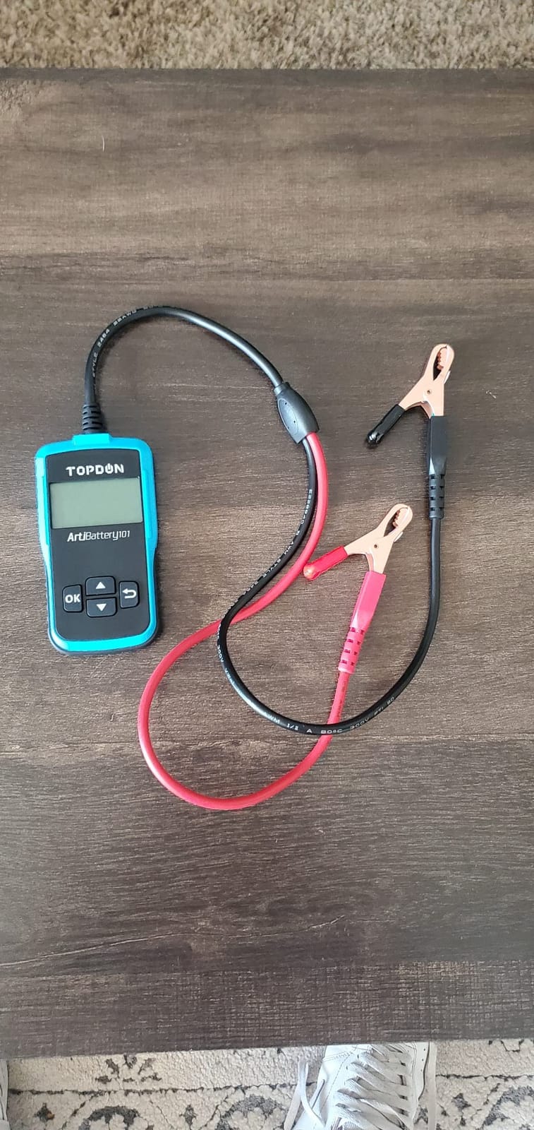 TOPDON AB101 Car Battery Tester 12V Load Tester on Cranking Charging System customer photo 2