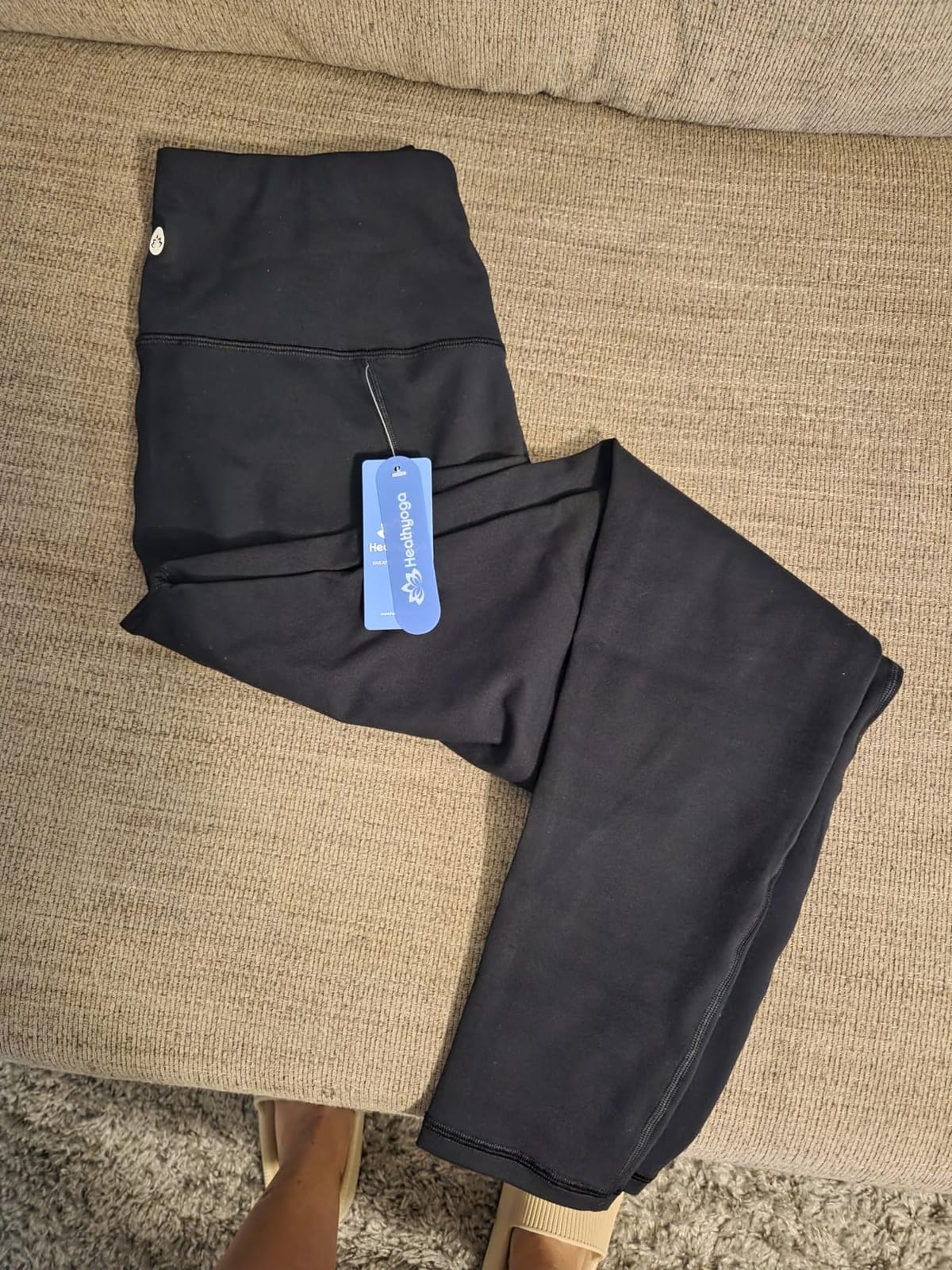Heathyoga Leggings with Pockets for Women Tummy Control Workout Yoga Pants customer photo 1