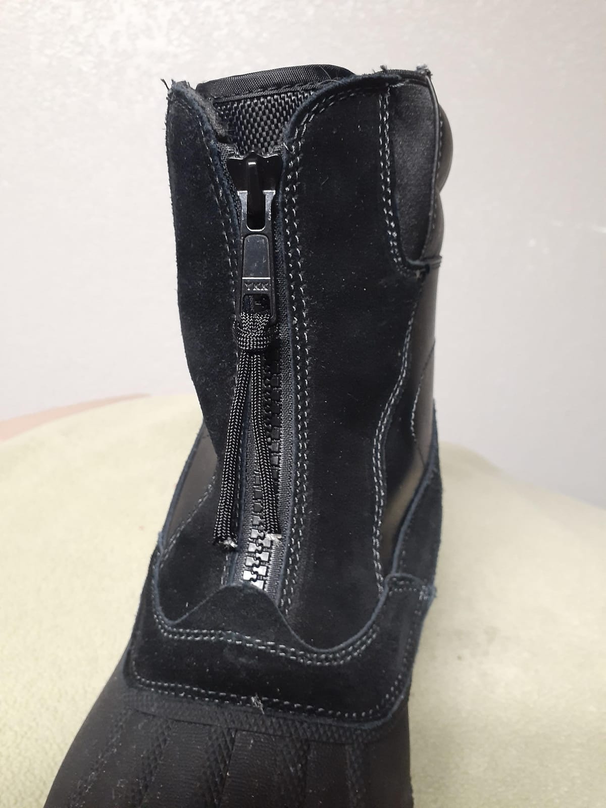 NORTIV 8 Men's Zip Winter Snow Boots Slip on customer photo 1