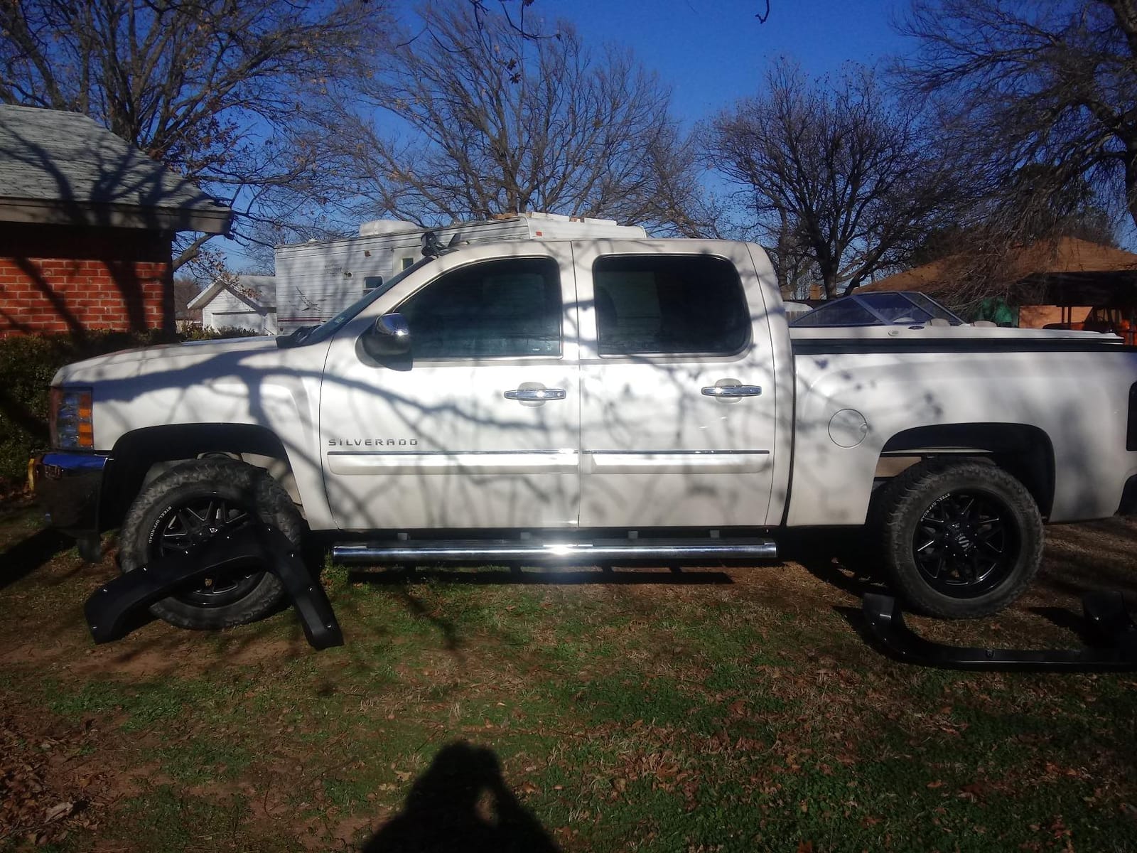 G-PLUS Fender Flares Fit 99-06 Chevy Silverado GMC Sierra 1500 2500 3500&HD customer photo 2