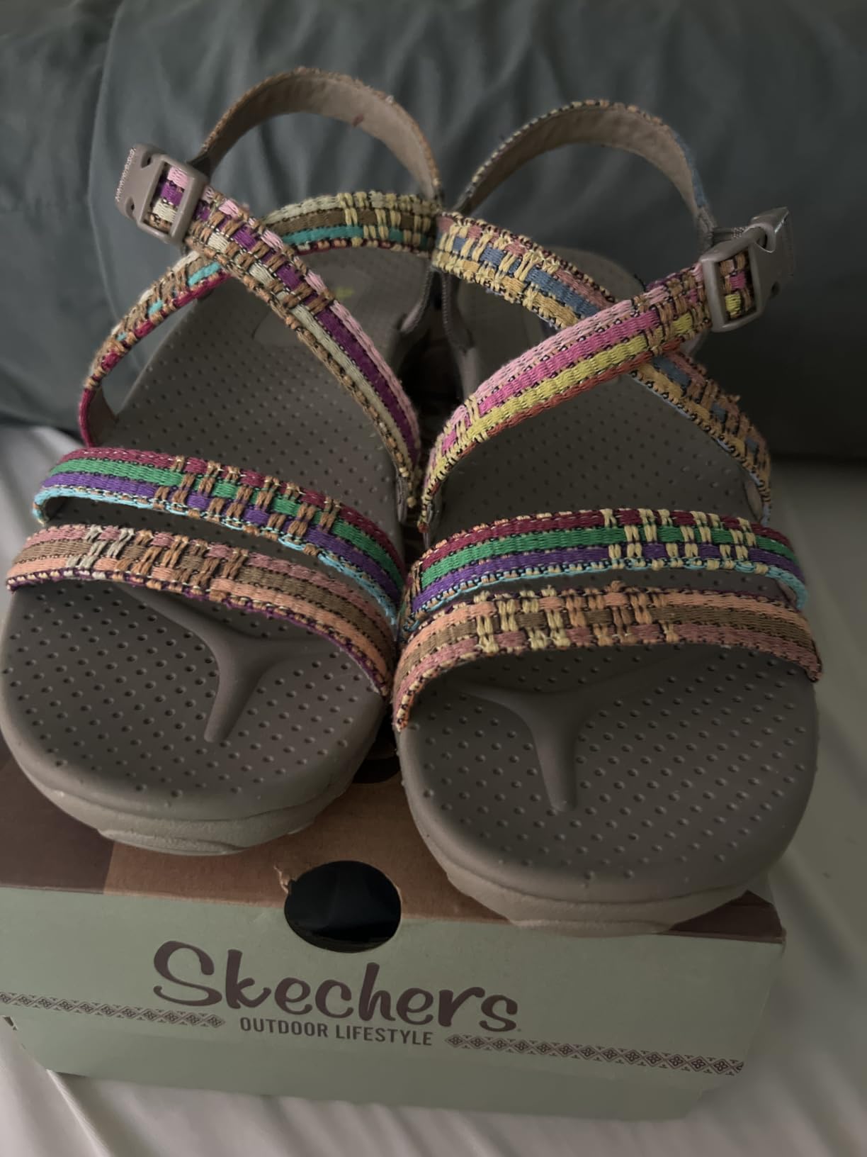 Skechers Women's Reggae Sew Me Boho Slingback Sandal customer photo 1