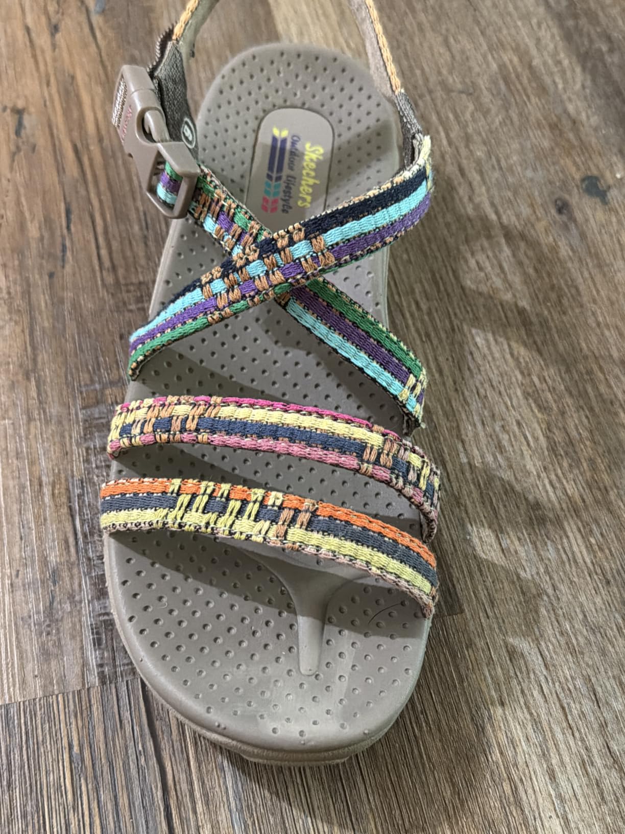 Skechers Women's Reggae Sew Me Boho Slingback Sandal customer photo 2