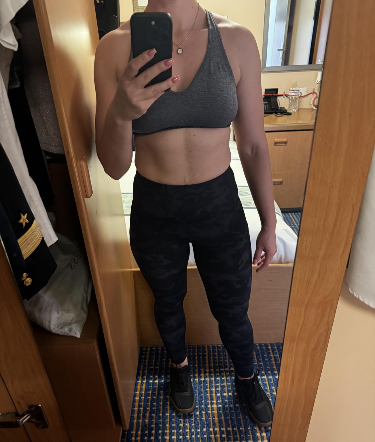 THE GYM PEOPLE Women's Thick High Waist Yoga Pants Workout Leggings customer photo 1