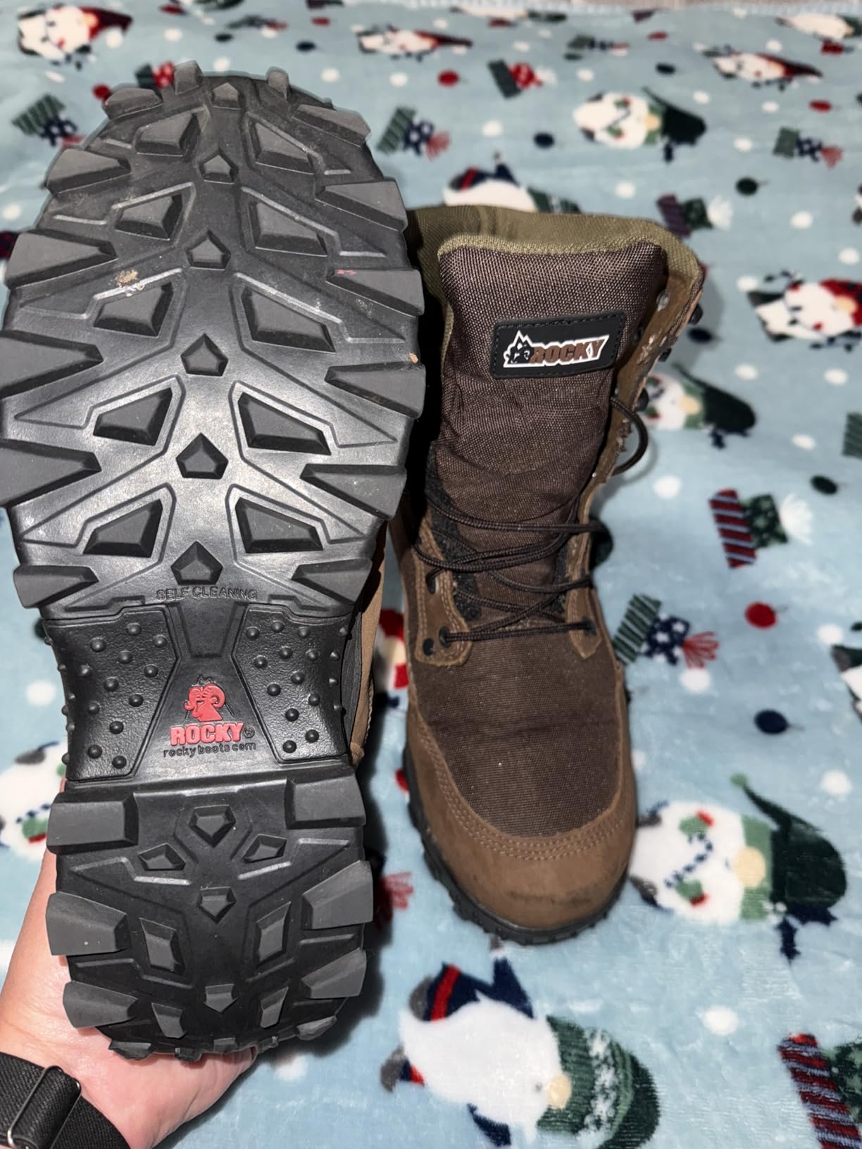 ROCKY Ridgetop 600G Insulated Waterproof Outdoor Boot customer photo 2