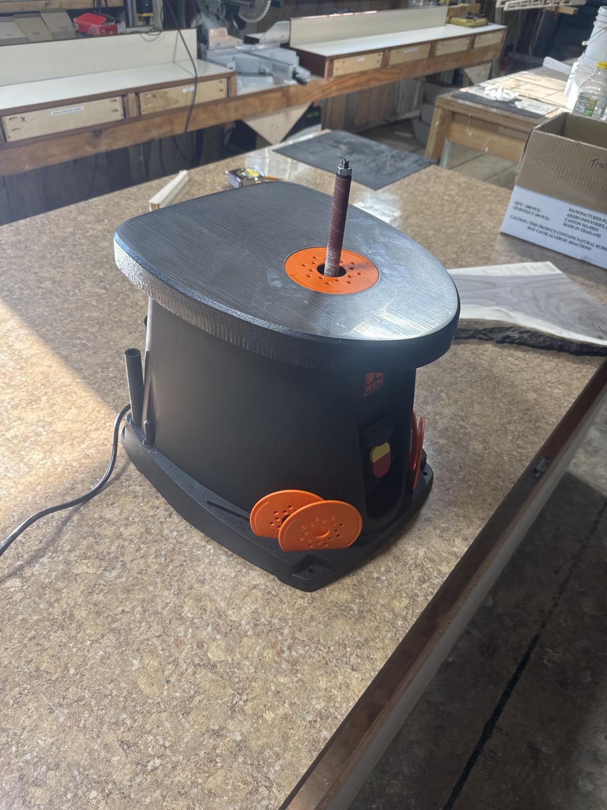 WEN 6510T 3.5 Amp Oscillating Spindle Sander customer photo 2