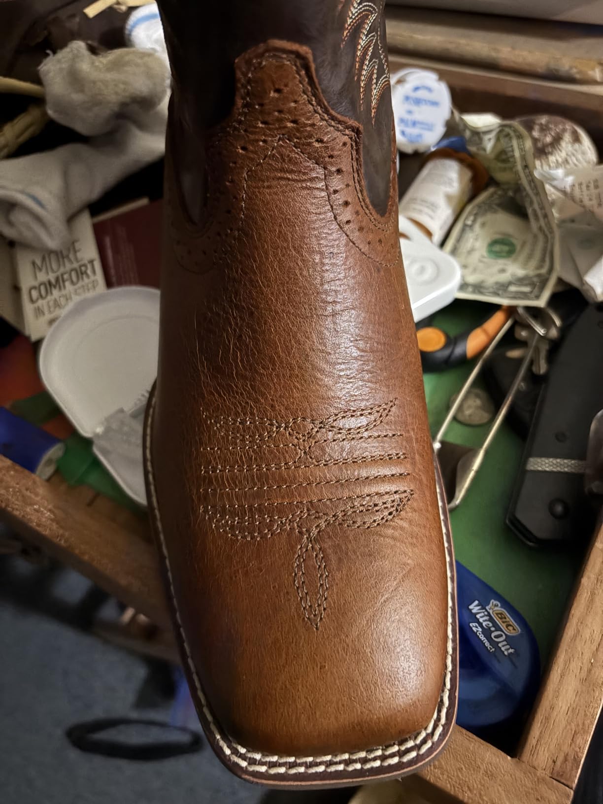 Ariat Men's Sport Western Wide Square Toe Cowboy Boot customer photo 1
