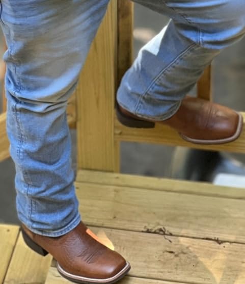 Ariat Men's Sport Western Wide Square Toe Cowboy Boot customer photo 2