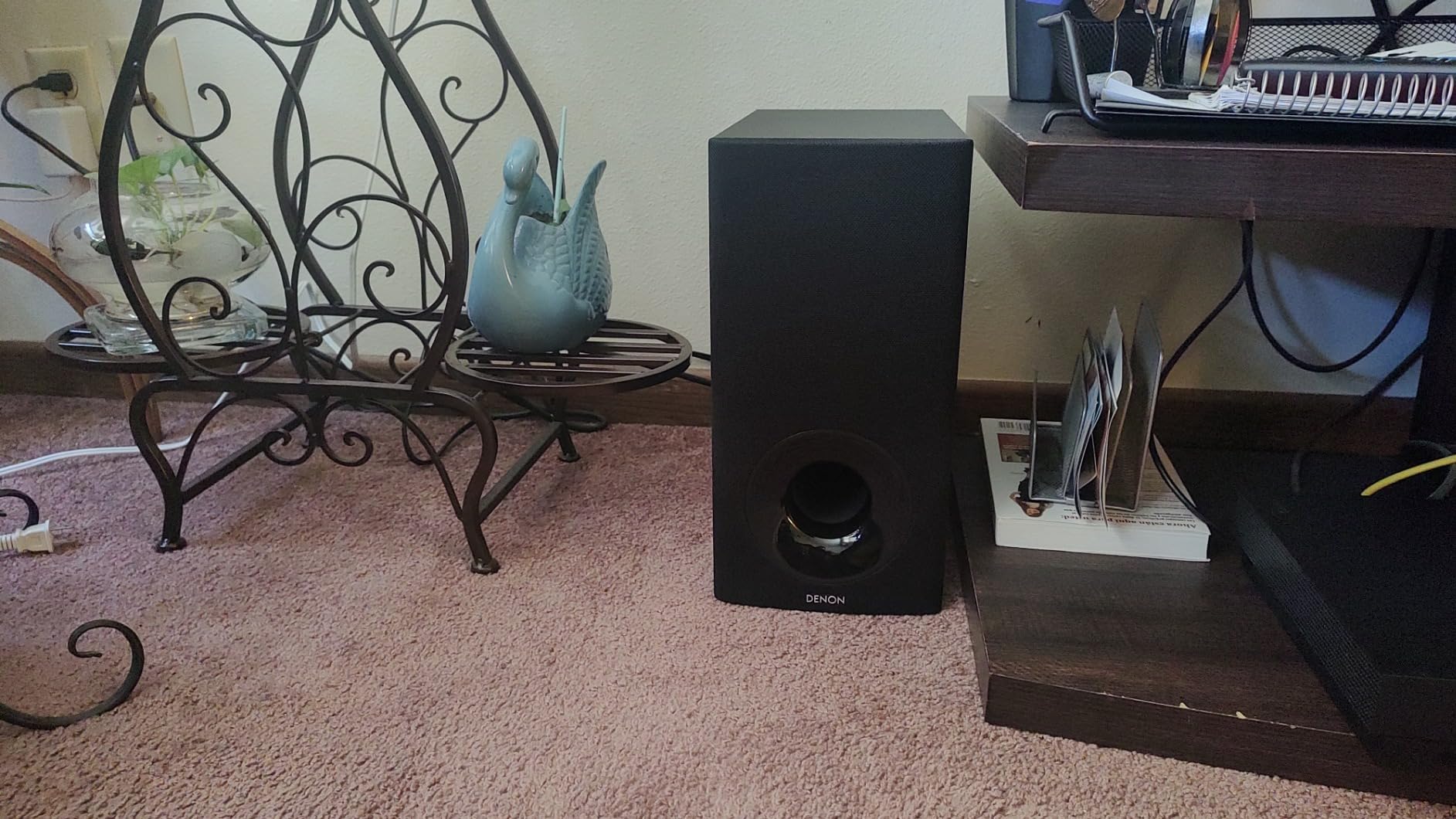 Denon DHT-S316 Home Theater Soundbar System with Wireless Subwoofer, Black customer photo 2