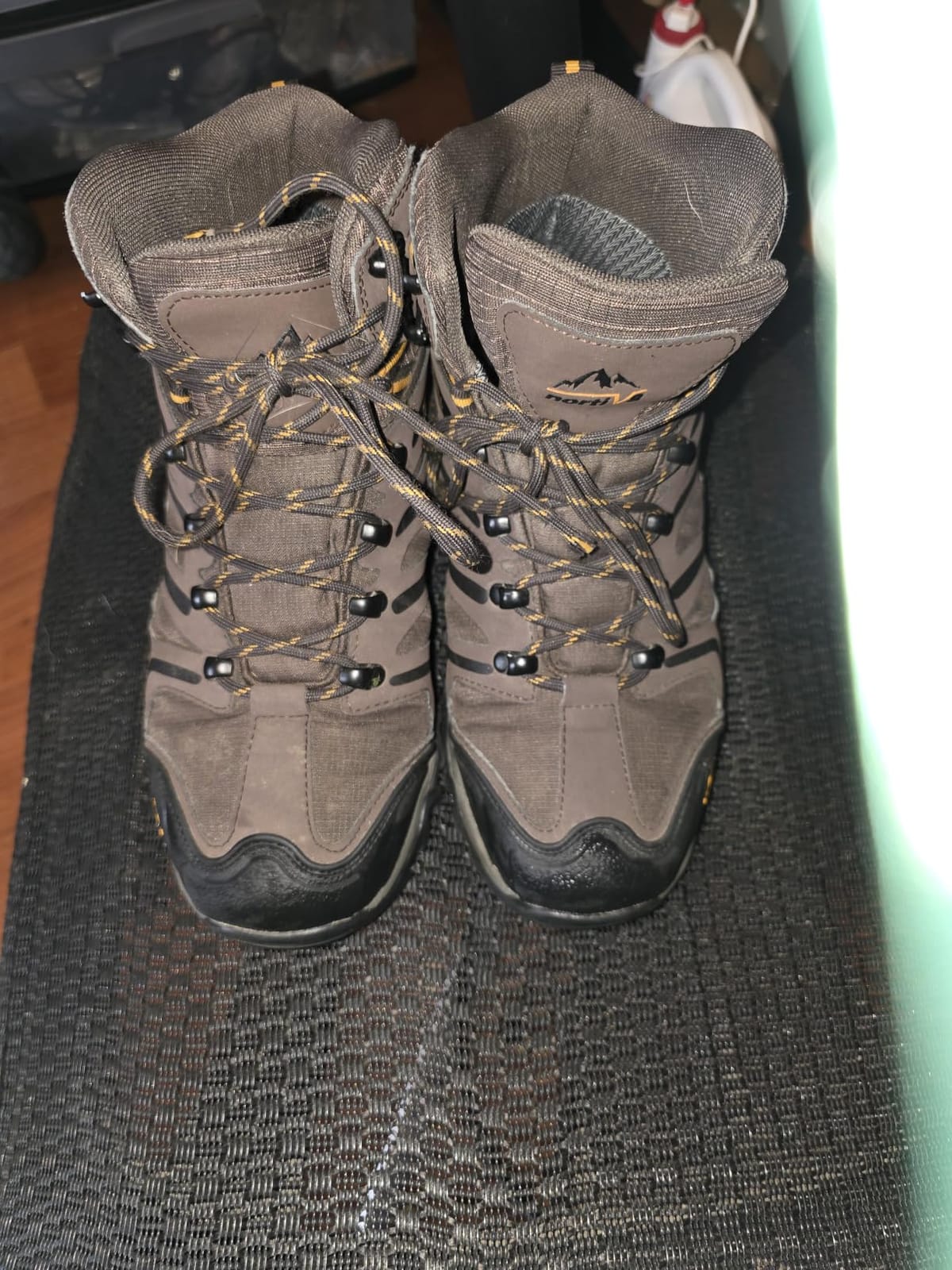 NORTIV 8 Men's Ankle High Waterproof Hiking Boots customer photo 1