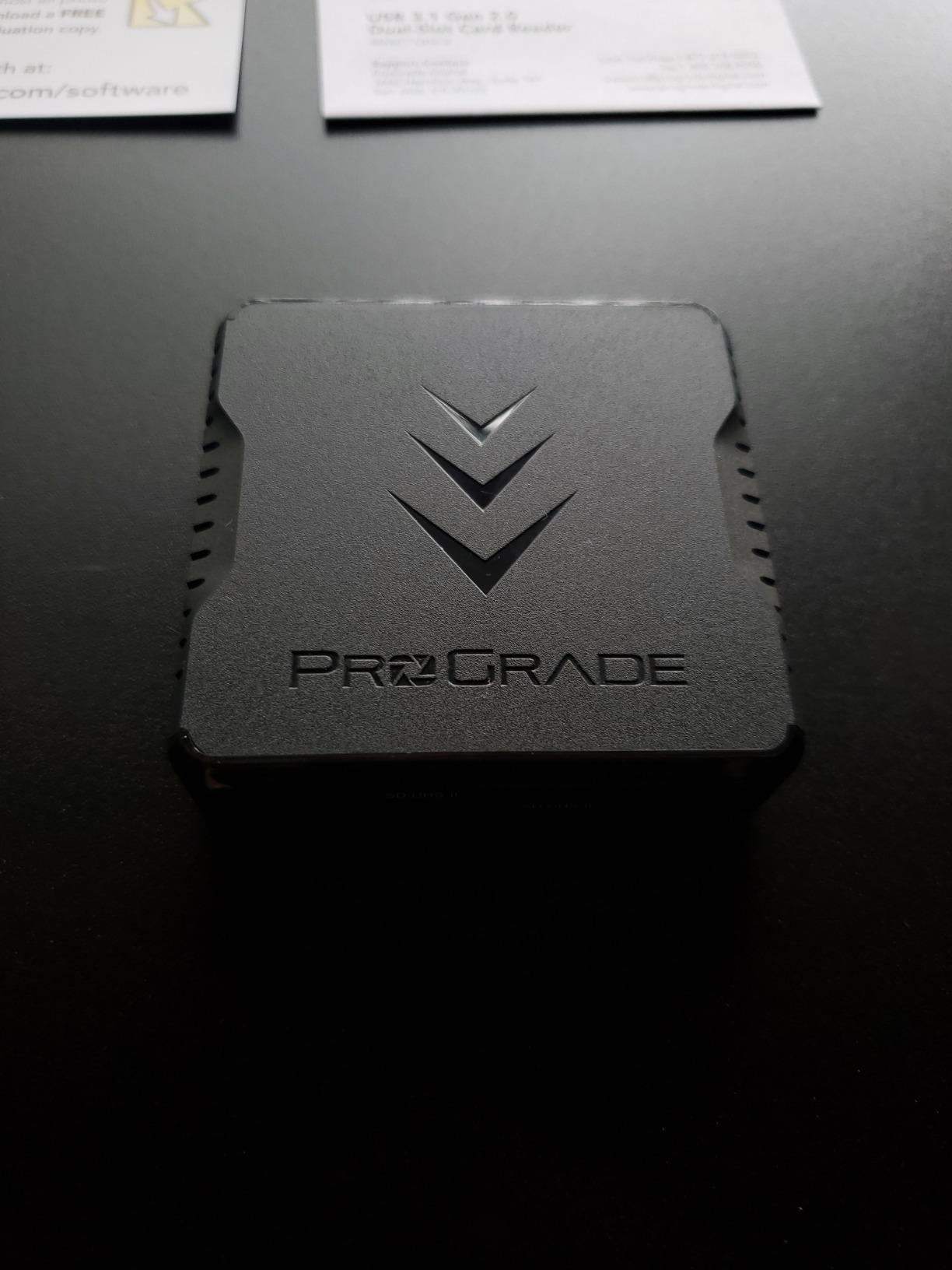 ProGrade Digital SD UHS-II Dual-Slot Card Reader USB 3.2 (PG08) | Up To 10Gb/S Transfer Speeds for Fast File Transfers and Efficient Post-Production Workflows customer photo 2