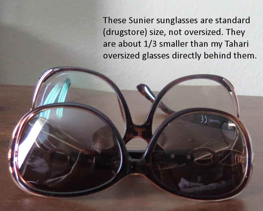 Sunier Sunglasses Womens Polarized, Trendy Oversized Big UV400 Sun Glasses customer photo 2