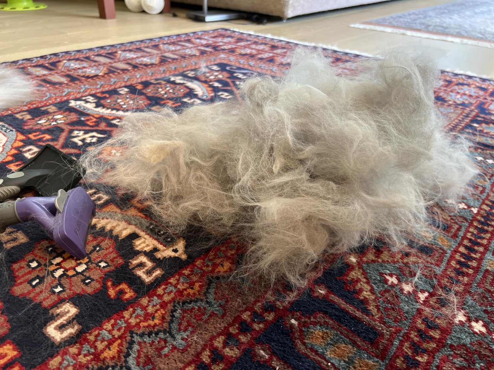 FURminator Medium to Large Cat deShedding Tool for Long Hair customer photo 1