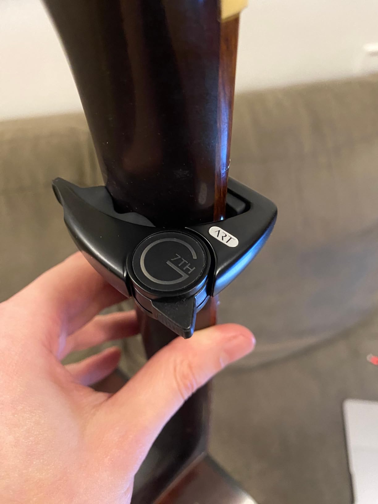 G7th Performance 3 6 String Silver Guitar Capo - Groundbreaking Tension Control & Adaptive Radius Technology - The Perfect Capo for Acoustic and Electric Guitar - UK Designed customer photo 1