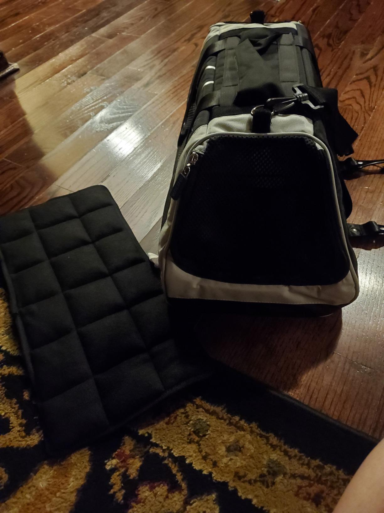 Sherpa Forma Frame Crash-Tested Travel Pet Carrier - Black, Extra Large customer photo 2