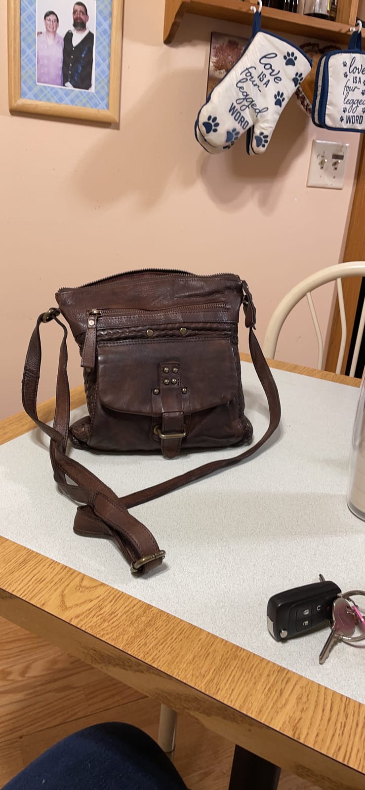 Genuine Leather Crossbody Bag For Women - Medium Cross Body Handbag Purse customer photo 2