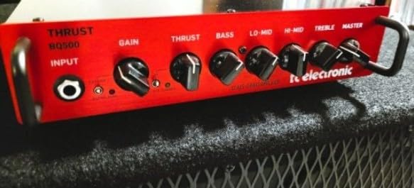 TC Electronic THRUST BQ500 500 Watt Portable Bass Head with Mosfet Preamp and Thrust Compressor customer photo 1
