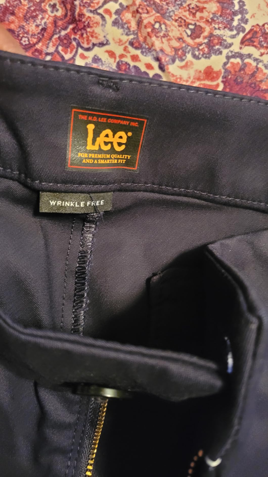 Lee Women's Wrinkle Free Relaxed Fit Straight Leg Pant customer photo 2