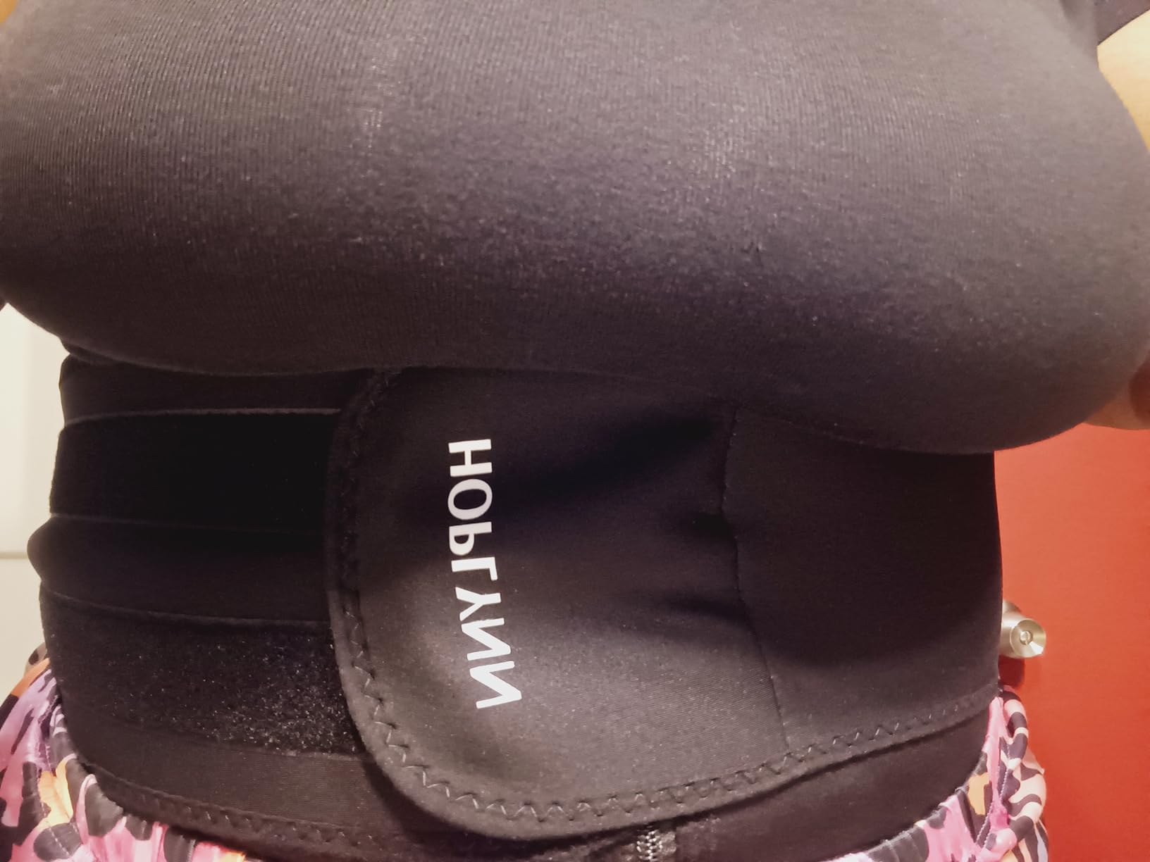 HOPLYNN Neoprene Sweat Waist Trainer Corset Trimmer Shaper Belt for Women customer photo 2