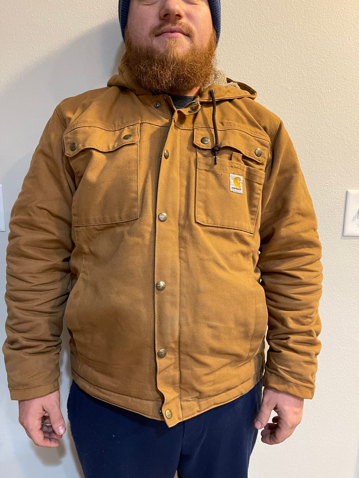 Carhartt Men's Washed Duck Bartlett Jacket customer photo 2