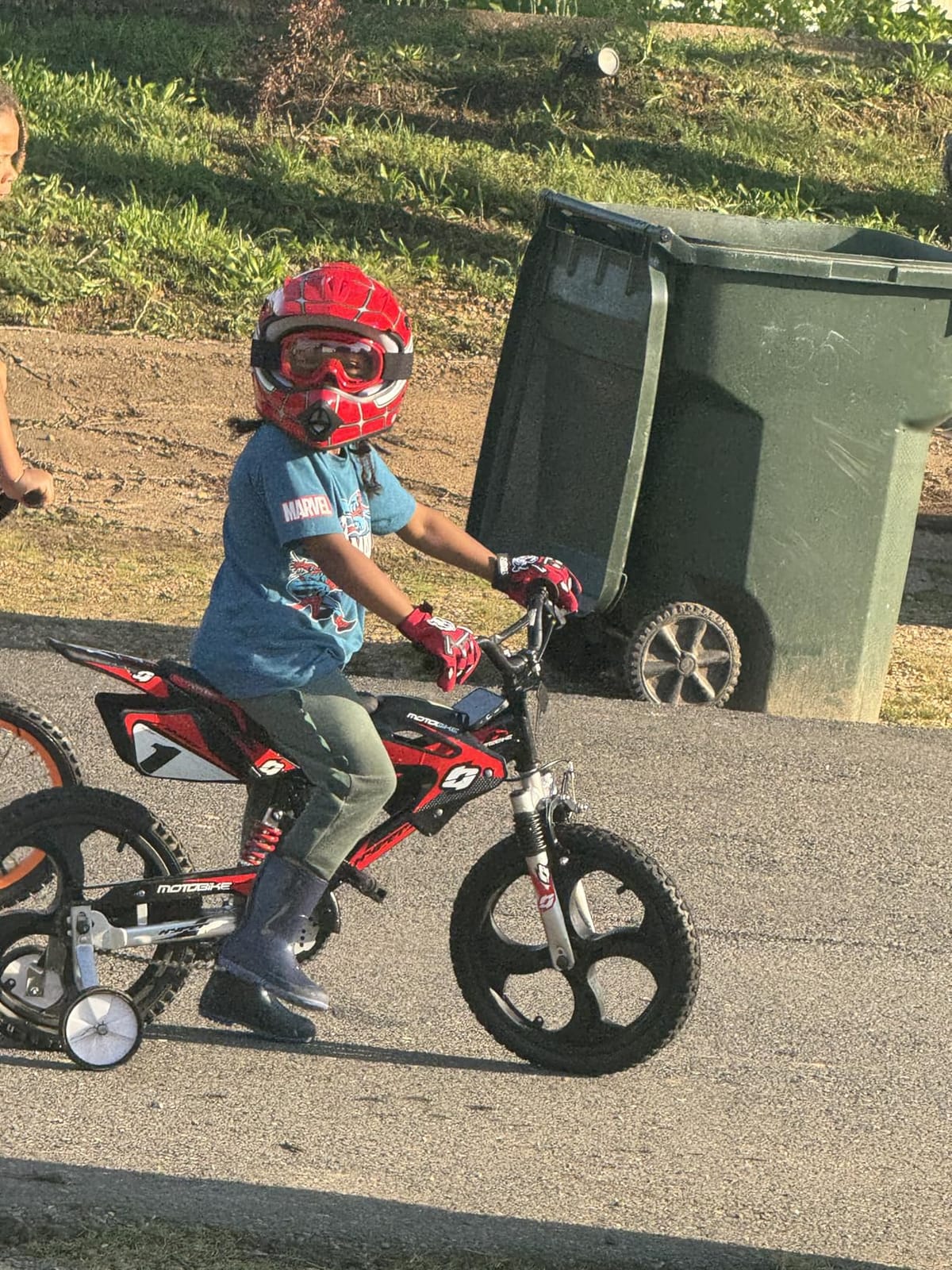Girls Youth Kids Dirt Bike Helmet Full Face Motocross DOT Approved Helmets customer photo 2