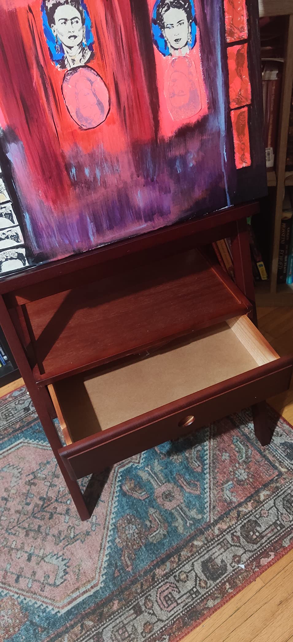 MEEDEN Studio H-Frame Easel with Art Supply Storage Drawer - Adjustable (60