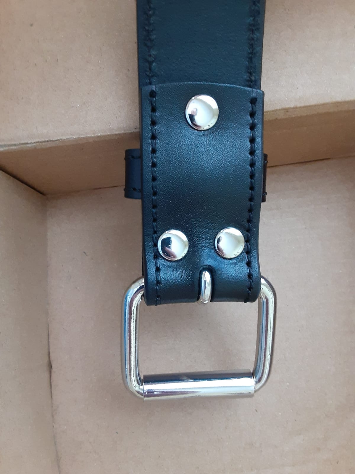 Concealed Carry CCW Leather Gun Belt | Top Grain Leather Belt for Gun Carry | Mens Heavy Duty EDC Belt 1 1/2-Inch customer photo 2