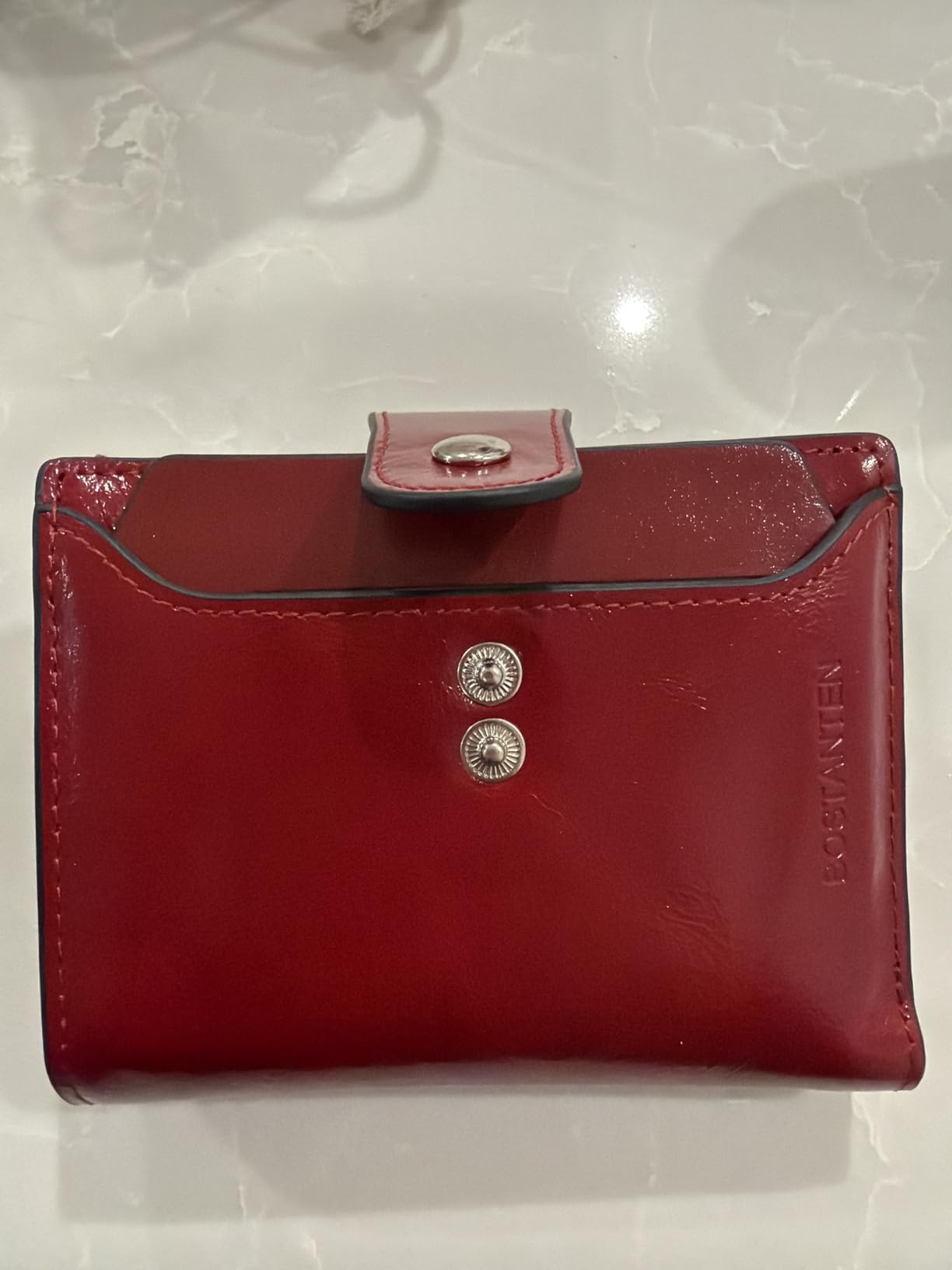 Leather Womens Wallet Small RFID Blocking Credit Card Holder customer photo 1