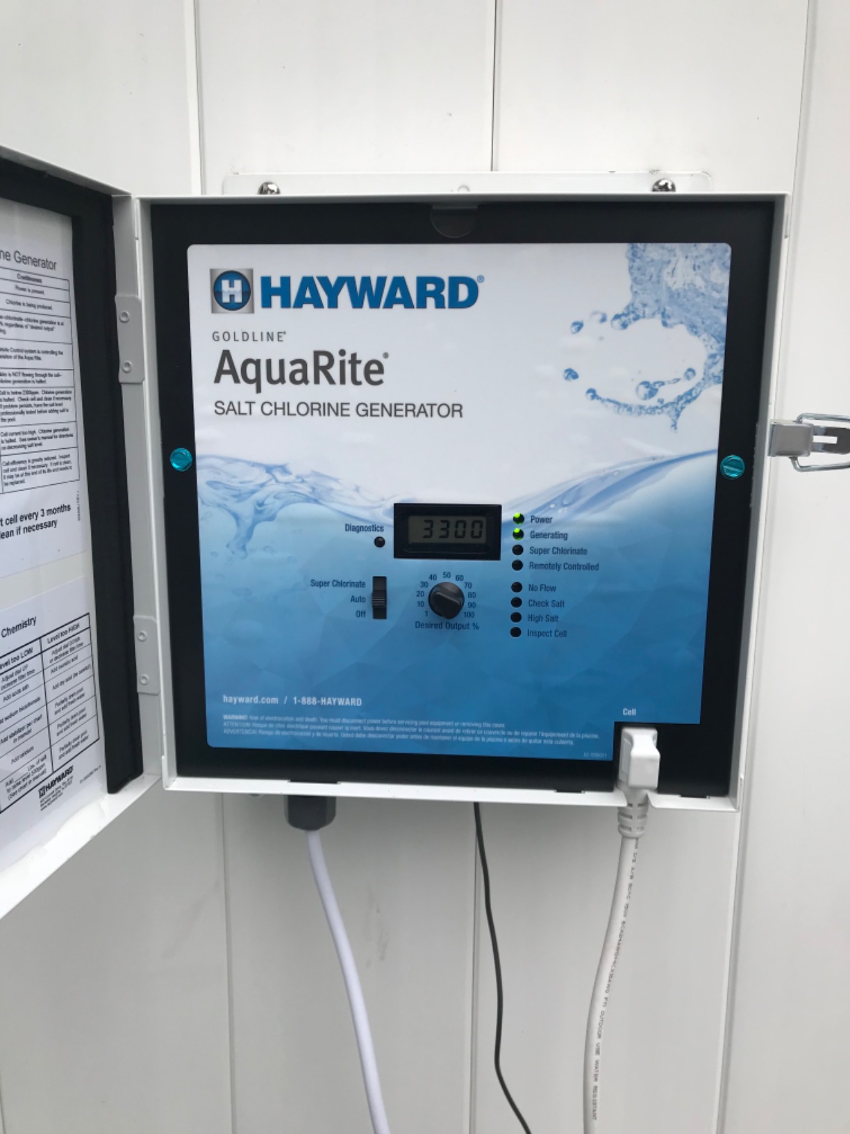 Hayward Aquarite Salt Chlorine Generator for Swimming Pools 40,000 Gallons customer photo 2