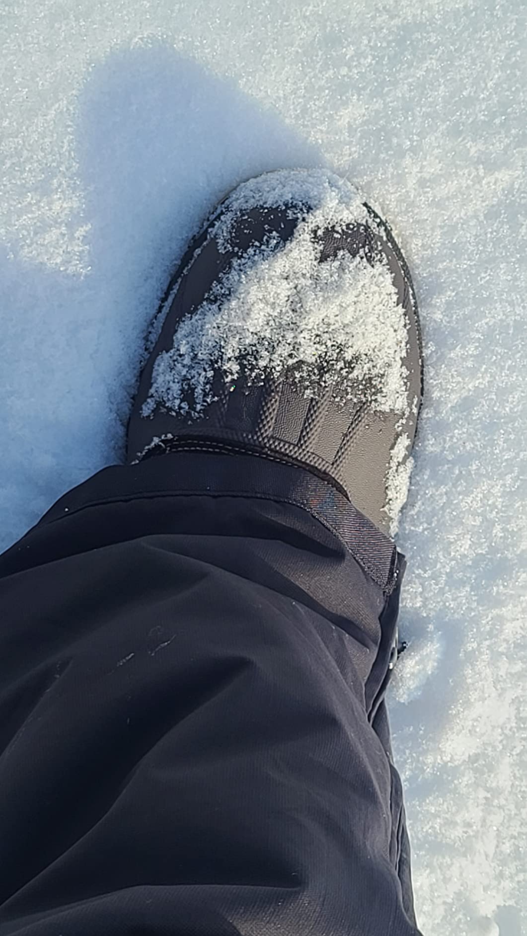 NORTIV 8 Men's Zip Winter Snow Boots Slip on customer photo 1